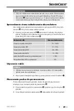 Preview for 92 page of Silvercrest SLXL 20 A1 Operating Instructions And Safety Instructions