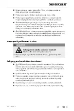 Preview for 108 page of Silvercrest SLXL 20 A1 Operating Instructions And Safety Instructions