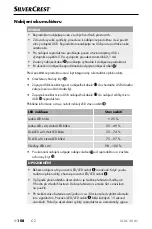 Preview for 111 page of Silvercrest SLXL 20 A1 Operating Instructions And Safety Instructions