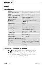 Preview for 121 page of Silvercrest SLXL 20 A1 Operating Instructions And Safety Instructions