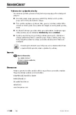 Preview for 143 page of Silvercrest SLXL 20 A1 Operating Instructions And Safety Instructions