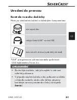 Предварительный просмотр 64 страницы Silvercrest SMA 500 A1 Operating Instructions Manual