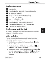 Предварительный просмотр 102 страницы Silvercrest SMA 500 A1 Operating Instructions Manual