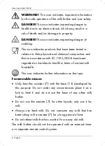 Preview for 8 page of Silvercrest SMA 500 B1 Operating Instructions And Safety Instructions