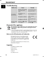 Preview for 13 page of Silvercrest SMA 550 A1 Operating Instructions Manual