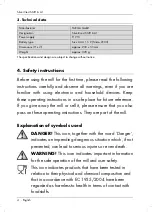 Предварительный просмотр 6 страницы Silvercrest SMH 6 A1 Operating Instructions And Safety Instructions