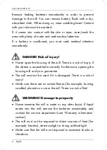 Предварительный просмотр 8 страницы Silvercrest SMH 6 A1 Operating Instructions And Safety Instructions