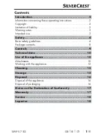 Preview for 4 page of Silvercrest SMPS 7 B2 Operating Instructions Manual