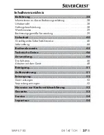 Preview for 40 page of Silvercrest SMPS 7 B2 Operating Instructions Manual