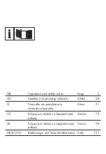 Предварительный просмотр 2 страницы Silvercrest SMPS 7 E1 Operation And Safety Notes