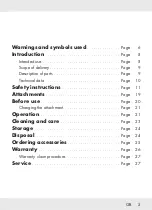 Предварительный просмотр 4 страницы Silvercrest SMPS 7 E1 Operation And Safety Notes