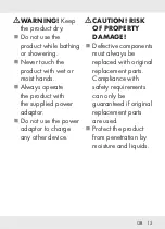 Предварительный просмотр 14 страницы Silvercrest SMPS 7 E1 Operation And Safety Notes