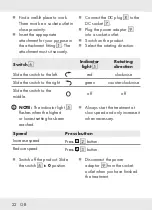 Предварительный просмотр 21 страницы Silvercrest SMPS 7 E1 Operation And Safety Notes