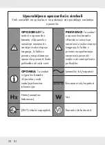 Предварительный просмотр 51 страницы Silvercrest SMPS 7 E1 Operation And Safety Notes