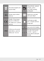 Предварительный просмотр 76 страницы Silvercrest SMPS 7 E1 Operation And Safety Notes