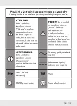 Предварительный просмотр 98 страницы Silvercrest SMPS 7 E1 Operation And Safety Notes