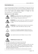 Preview for 49 page of Silvercrest SMRS 18 A1 User Manual And Service Information