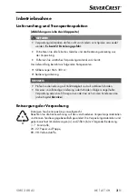 Preview for 6 page of Silvercrest SMS 300 A1 Operating Instructions And Safety Instructions