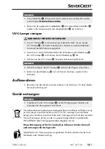 Preview for 16 page of Silvercrest SMS 300 A1 Operating Instructions And Safety Instructions