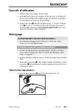 Preview for 50 page of Silvercrest SMS 300 A1 Operating Instructions And Safety Instructions