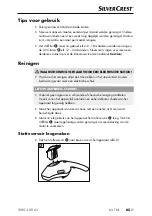 Preview for 68 page of Silvercrest SMS 300 A1 Operating Instructions And Safety Instructions