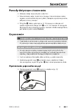 Preview for 86 page of Silvercrest SMS 300 A1 Operating Instructions And Safety Instructions