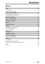 Preview for 112 page of Silvercrest SMS 300 A1 Operating Instructions And Safety Instructions