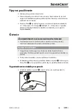 Preview for 122 page of Silvercrest SMS 300 A1 Operating Instructions And Safety Instructions