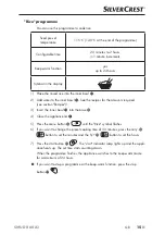 Предварительный просмотр 19 страницы Silvercrest SMUD 860 A1 Operating Instructions Manual