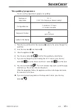 Предварительный просмотр 21 страницы Silvercrest SMUD 860 A1 Operating Instructions Manual