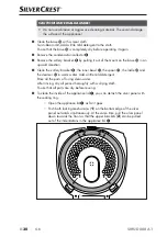 Предварительный просмотр 34 страницы Silvercrest SMUD 860 A1 Operating Instructions Manual