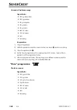 Предварительный просмотр 68 страницы Silvercrest SMUD 860 A1 Operating Instructions Manual