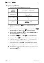 Предварительный просмотр 86 страницы Silvercrest SMUD 860 A1 Operating Instructions Manual