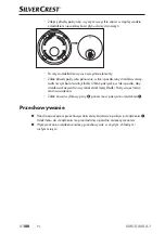 Предварительный просмотр 104 страницы Silvercrest SMUD 860 A1 Operating Instructions Manual