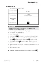 Предварительный просмотр 159 страницы Silvercrest SMUD 860 A1 Operating Instructions Manual