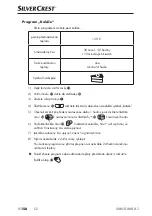 Предварительный просмотр 160 страницы Silvercrest SMUD 860 A1 Operating Instructions Manual