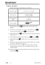 Предварительный просмотр 222 страницы Silvercrest SMUD 860 A1 Operating Instructions Manual