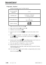 Предварительный просмотр 296 страницы Silvercrest SMUD 860 A1 Operating Instructions Manual