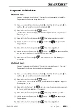 Предварительный просмотр 303 страницы Silvercrest SMUD 860 A1 Operating Instructions Manual