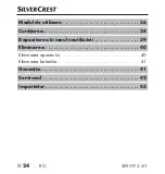 Предварительный просмотр 27 страницы Silvercrest SMUV 3 A1 Manual