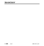 Предварительный просмотр 47 страницы Silvercrest SMUV 3 A1 Manual