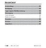 Предварительный просмотр 71 страницы Silvercrest SMUV 3 A1 Manual