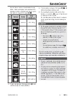 Предварительный просмотр 62 страницы Silvercrest SMW 800 C3 Operating Instructions Manual