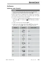 Предварительный просмотр 76 страницы Silvercrest SMW 900 EDS B4 Operating Instructions Manual