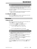 Preview for 20 page of Silvercrest SMW 900 EDS C6 Operating Instructions Manual