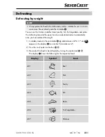 Preview for 34 page of Silvercrest SMW 900 EDS C6 Operating Instructions Manual