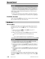 Preview for 65 page of Silvercrest SMW 900 EDS C6 Operating Instructions Manual