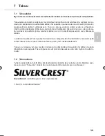 Предварительный просмотр 39 страницы Silvercrest SMZS 1600 A1 Operation And Safety Notes