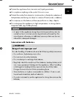 Preview for 10 page of Silvercrest SNAW 1000 B1 Operating Instructions Manual