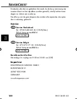 Preview for 134 page of Silvercrest SND 3600 A2 Operating Instructions Manual